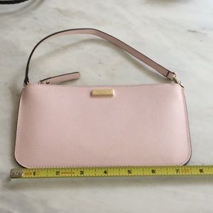Kate Spade Zippered Wristlet Pink. Like New!